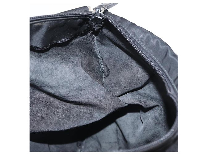 Borsa a Spalla PRADA Nylon Nero Argento Autentica 169612 - vista 18