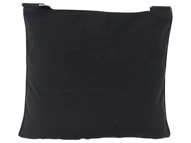 Borsa a Spalla PRADA Nylon Nero Argento Autentica 169612 - vista 3