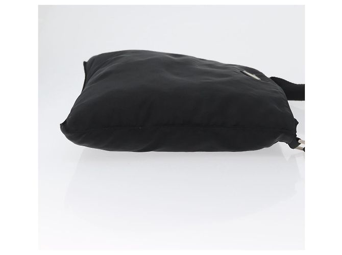 Borsa a Spalla PRADA Nylon Nero Argento Autentica 169612 - vista 4