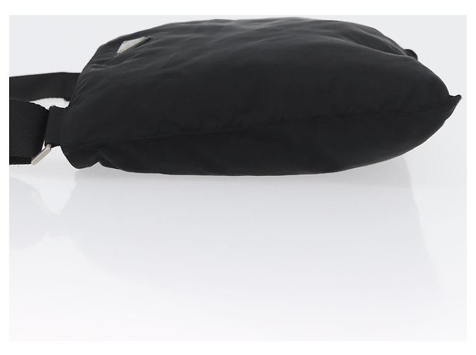 Borsa a Spalla PRADA Nylon Nero Argento Autentica 169612 - vista 5