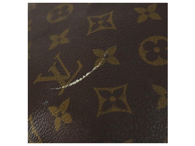 LOUIS VUITTON Borsa Boston Monogram Keepall 55 M41424 LV Auth 171947 Monogramma - vista 12