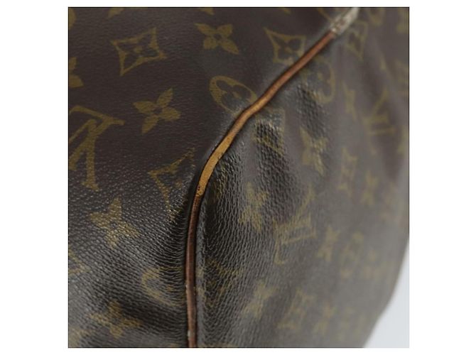 LOUIS VUITTON Borsa Boston Monogram Keepall 55 M41424 LV Auth 171947 Monogramma - vista 13