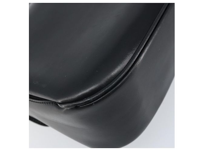 Céline Borsa a Spalla CELINE in Pelle Nera Oro Auth ka2456 Nero D'oro - vista 13