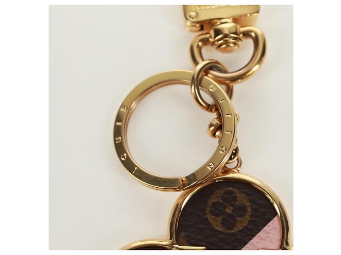 LOUIS VUITTON Monogram Portachiavi Into the Flower M67356 Auth170880M - vista 3