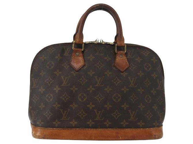 LOUIS VUITTON Borsa a Mano Monogram Alma M51130 Auth LV ka2547 Monogramma - vista 2