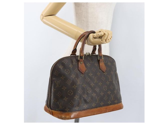 LOUIS VUITTON Borsa a Mano Monogram Alma M51130 Auth LV ka2547 Monogramma - vista 21