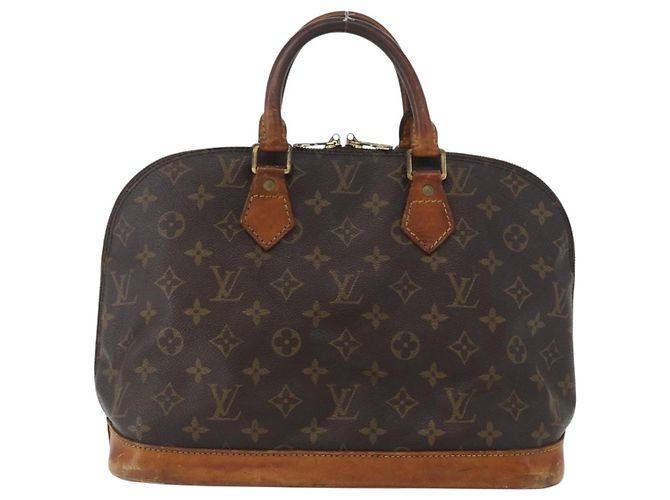 LOUIS VUITTON Borsa a Mano Monogram Alma M51130 Auth LV ka2547 Monogramma - vista 3