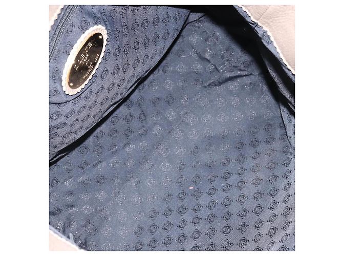 Borsa Tote LOEWE in pelle dorata Auth ep13539 - vista 11
