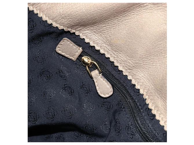 Borsa Tote LOEWE in pelle dorata Auth ep13539 - vista 19