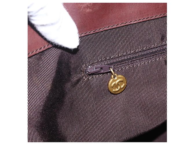 Borsa Tote CHANEL in tela beige oro CC Auth bs33123 D'oro - vista 20