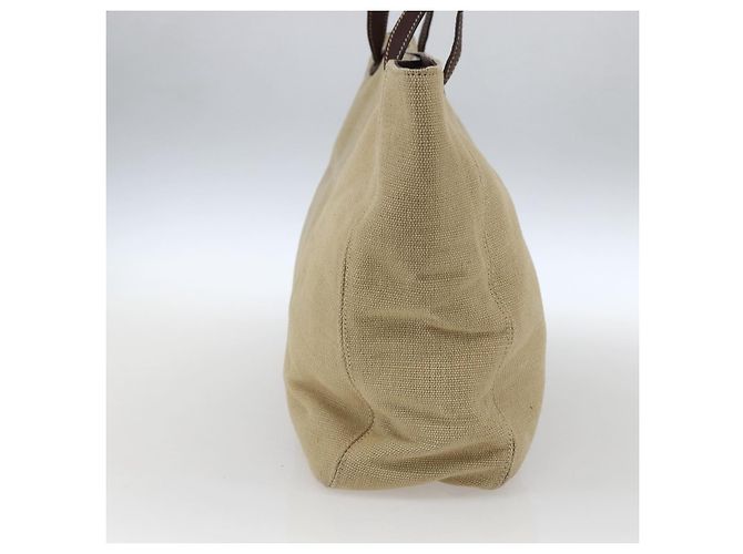 Borsa Tote CHANEL in tela beige oro CC Auth bs33123 D'oro - vista 4