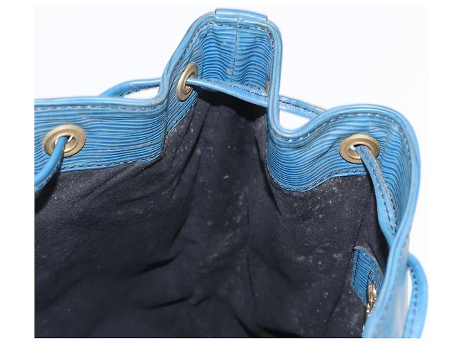 LOUIS VUITTON Borsa a Spalla Epi Noe Blu Toledo M44005 LV Auth 169778 - vista 19