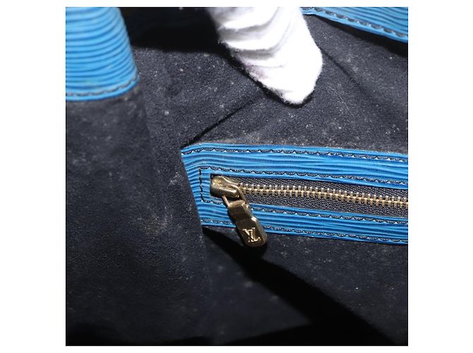 LOUIS VUITTON Borsa a Spalla Epi Noe Blu Toledo M44005 LV Auth 169778 - vista 20