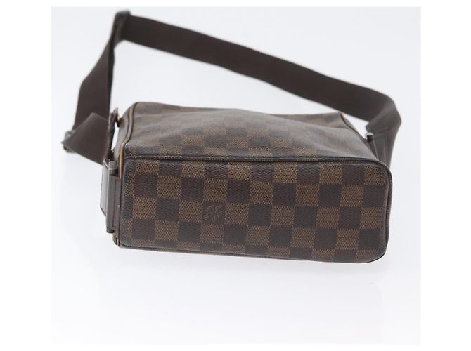 LOUIS VUITTON Borsa a Spalla Damier Ebene Olaf PM N41442 LV Auth ka2472 - vista 10