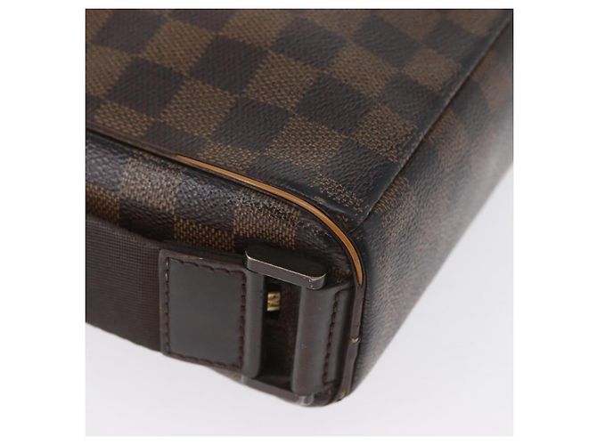 LOUIS VUITTON Borsa a Spalla Damier Ebene Olaf PM N41442 LV Auth ka2472 - vista 11