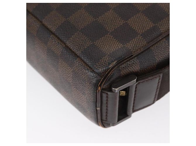 LOUIS VUITTON Borsa a Spalla Damier Ebene Olaf PM N41442 LV Auth ka2472 - vista 14