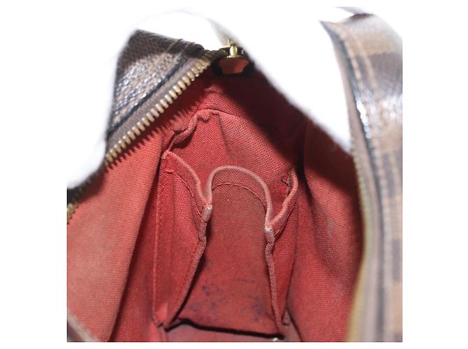 LOUIS VUITTON Borsa a Spalla Damier Ebene Olaf PM N41442 LV Auth ka2472 - vista 21