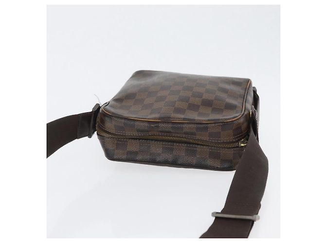 LOUIS VUITTON Borsa a Spalla Damier Ebene Olaf PM N41442 LV Auth ka2472 - vista 6