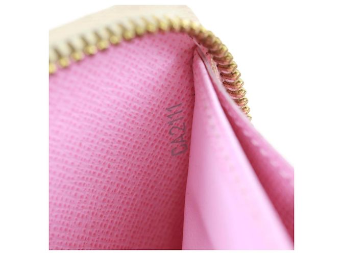 LOUIS VUITTON Zippy Lang Wallet Monogram Multicolor Weiß M60241 LV Auth 171842V - vista 22