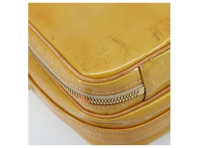 LOUIS VUITTON Borsa a Spalla Wooster Monogram Vernis Beige LV Auth 172122 - vista 11