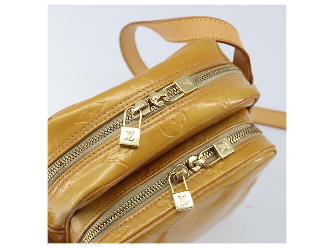 LOUIS VUITTON Borsa a Spalla Wooster Monogram Vernis Beige LV Auth 172122 - vista 14