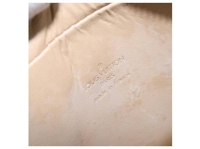 LOUIS VUITTON Borsa a Spalla Wooster Monogram Vernis Beige LV Auth 172122 - vista 15