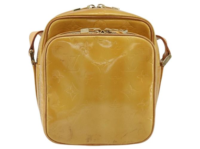 LOUIS VUITTON Borsa a Spalla Wooster Monogram Vernis Beige LV Auth 172122 - vista 2