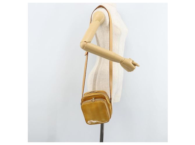 LOUIS VUITTON Borsa a Spalla Wooster Monogram Vernis Beige LV Auth 172122 - vista 21