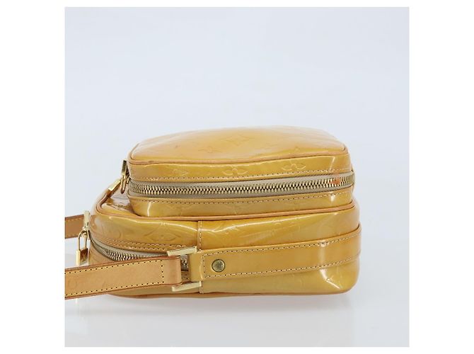 LOUIS VUITTON Borsa a Spalla Wooster Monogram Vernis Beige LV Auth 172122 - vista 5