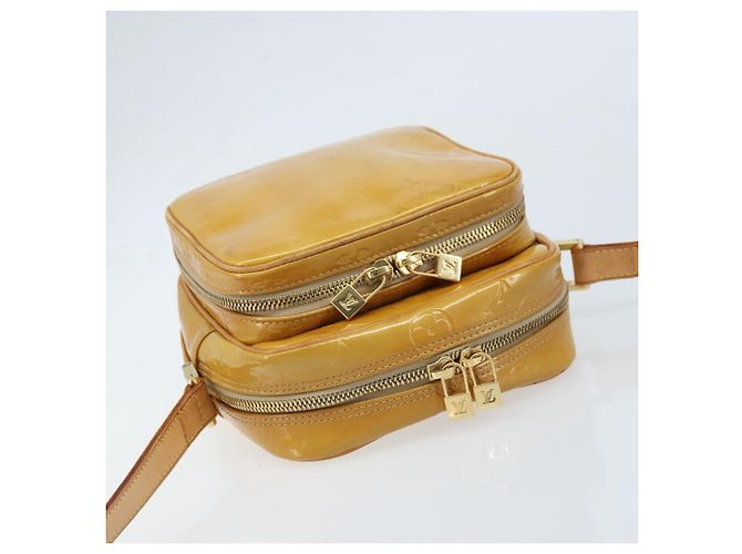 LOUIS VUITTON Borsa a Spalla Wooster Monogram Vernis Beige LV Auth 172122 - vista 6