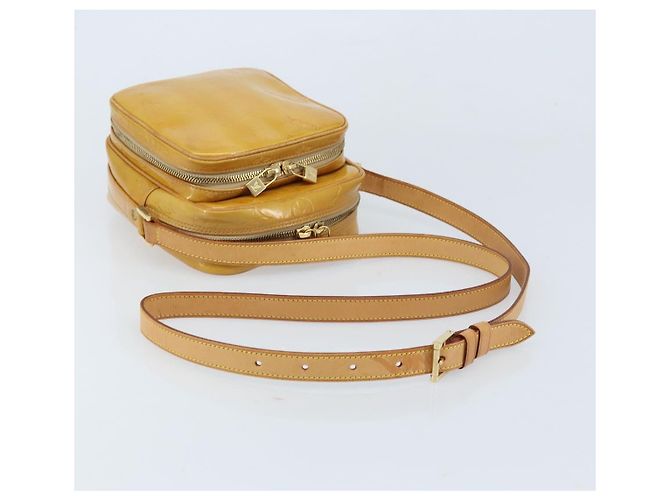 LOUIS VUITTON Borsa a Spalla Wooster Monogram Vernis Beige LV Auth 172122 - vista 7