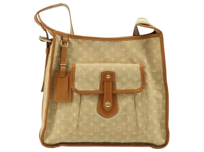 LOUIS VUITTON Borsa Mini Buzas Marie Kate Monogram Beige M92323 LV Auth ep13336 - vista 13