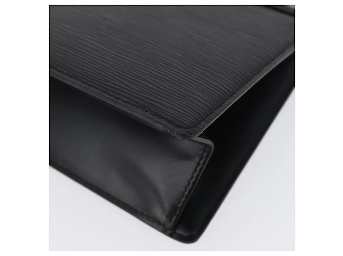LOUIS VUITTON Pochette Crete Epi Nera M48402 LV Auth fm5112 Nero - vista 11
