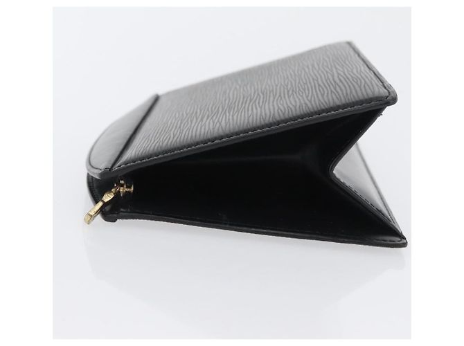 LOUIS VUITTON Pochette Crete Epi Nera M48402 LV Auth fm5112 Nero - vista 5