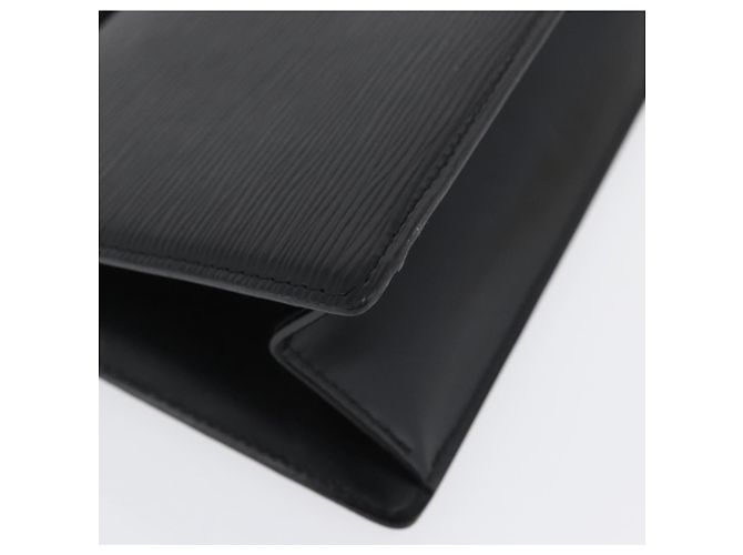 LOUIS VUITTON Pochette Crete Epi Nera M48402 LV Auth fm5112 Nero - vista 8
