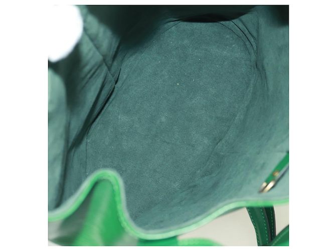 LOUIS VUITTON Borsa a Spalla Epi Randonnee PM Verde M52354 LV Auth 170656V - vista 11