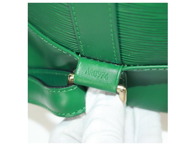 LOUIS VUITTON Borsa a Spalla Epi Randonnee PM Verde M52354 LV Auth 170656V - vista 12