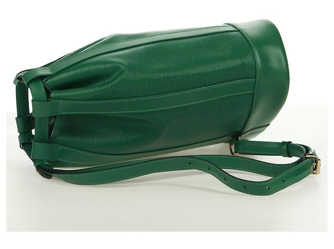 LOUIS VUITTON Borsa a Spalla Epi Randonnee PM Verde M52354 LV Auth 170656V - vista 8