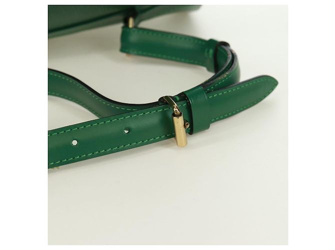 LOUIS VUITTON Borsa a Spalla Epi Randonnee PM Verde M52354 LV Auth 170656V - vista 9