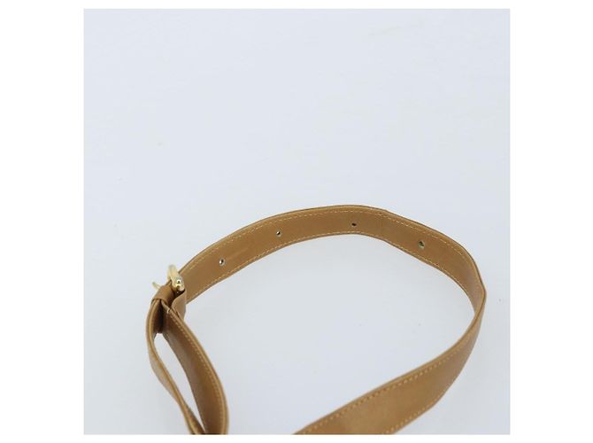 Céline Borsa a Spalla Celine C Sulky PVC Beige Oro Auth ep13573 D'oro - vista 8