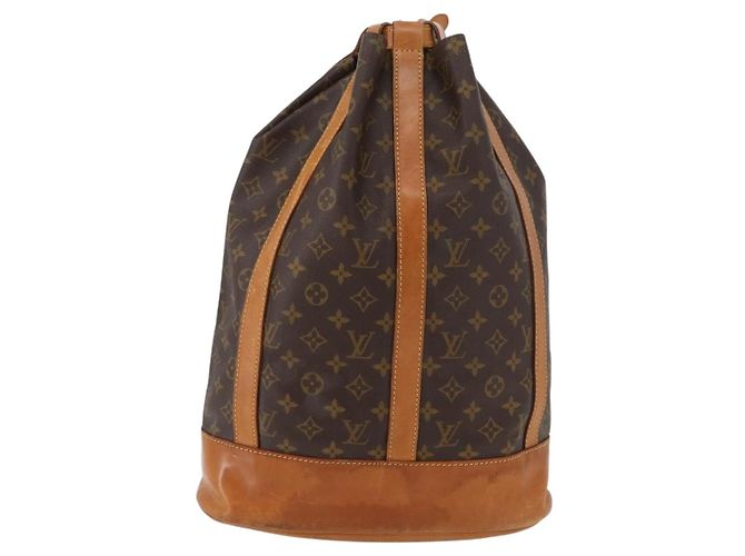 LOUIS VUITTON Borsa a Spalla Monogram Randonnee GM M42244 LV Auth ka2465 Monogramma - vista 13