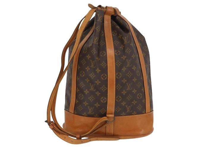 LOUIS VUITTON Borsa a Spalla Monogram Randonnee GM M42244 LV Auth ka2465 Monogramma - vista 2