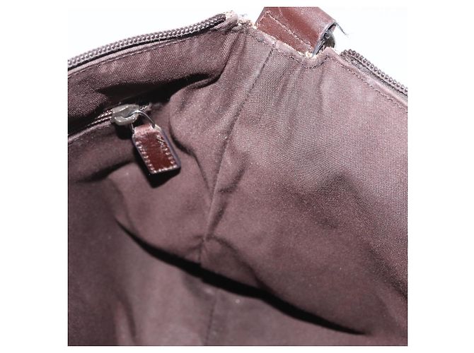 Borsa a Spalla GG Canvas Gucci Beige Argento 145857 Auth ep13417 - vista 17