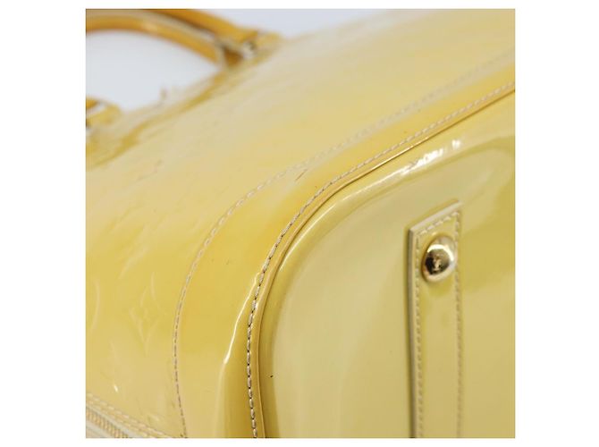LOUIS VUITTON Borsa a Mano Alma GM Monogram Vernis Broncorail M91450 LV Auth ka2633 - Ansicht 11