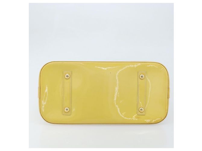 LOUIS VUITTON Borsa a Mano Alma GM Monogram Vernis Broncorail M91450 LV Auth ka2633 - Ansicht 9