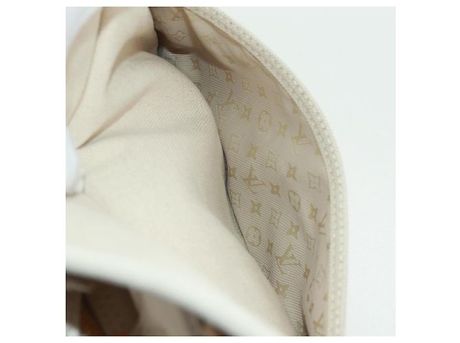 LOUIS VUITTON Borsa Panama Tinkerbell a Pois in Tela Bianca M95407 Auth ti3650SM Bianco - vista 16