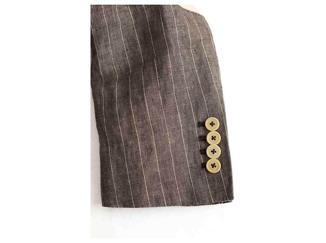 Hackett London Leinenjacke Grau XL - Ansicht 4