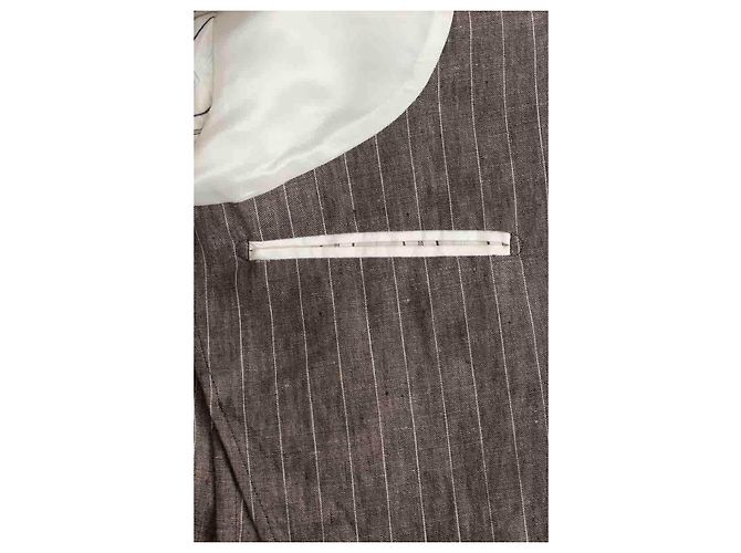 Hackett London Leinenjacke Grau XL - Ansicht 5