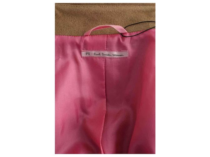 Paul Smith Camel wool coat - view 5