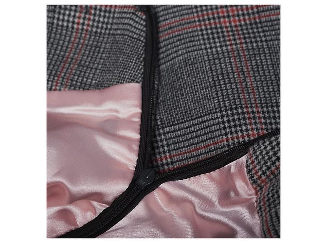 Autre Marque Falda Midi de Cuadros Filles à Papa Rosa - vista 6